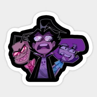 Enter the Florpus Sticker